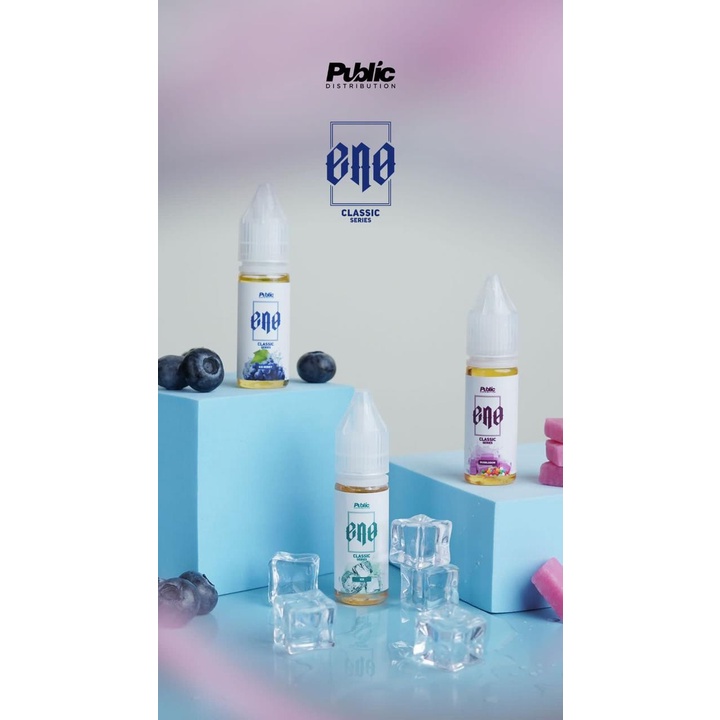 ENO CLASSIC SALT NIC LIQUID 15ML SERIES 100% AUTHENTIC