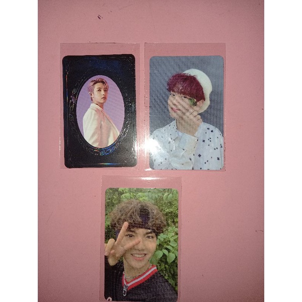 photocard doyoung treasure chapter one white ver, pc yearbook renjun, pc doyoung treasure chapter th