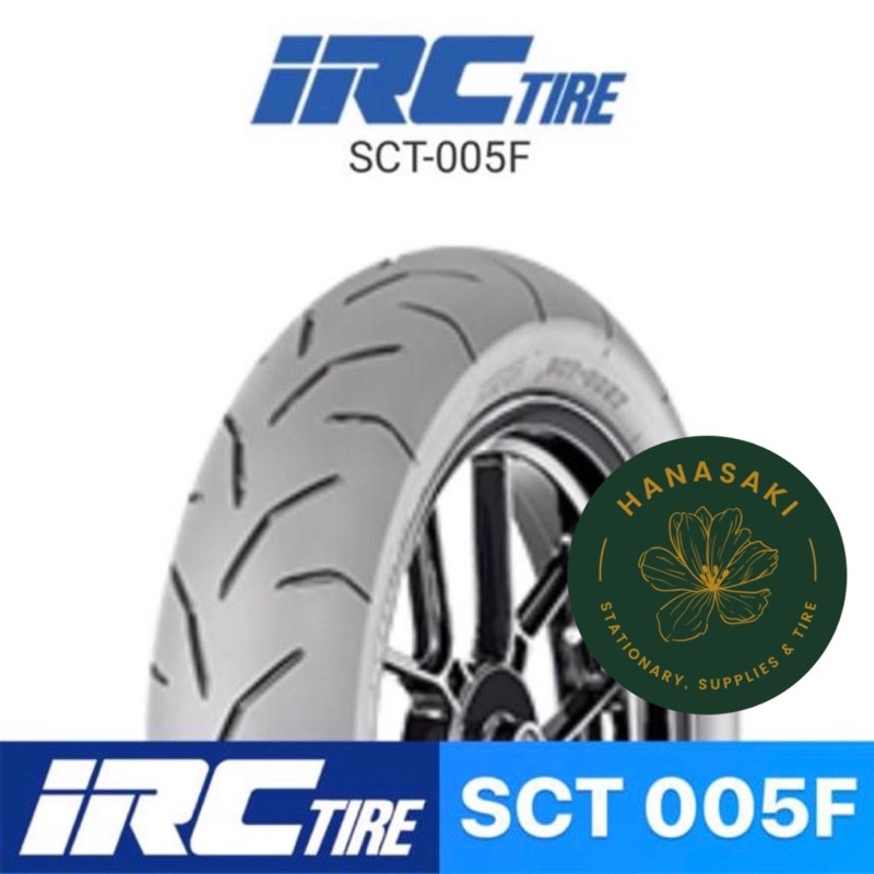 Ban Motor IRC SCT 005F ( SCT005F ) 110/80-14 ( Tubeless ) Matic