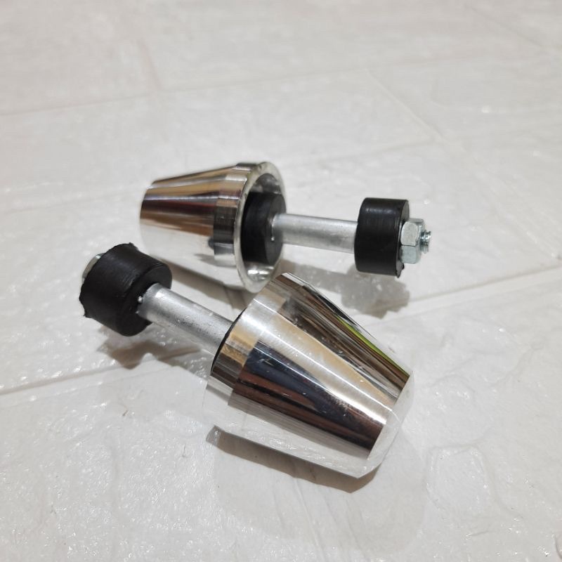 TERMURAH Jalu Bandul Stang universal PCX warna chrome harga sepasang Jalu Stang PCX Vario New Beat Scoopy new Mio Xeon Jupiter MX NMAX AEROX XMAX Satria Fu Genio Fino Vixion CBR 150R