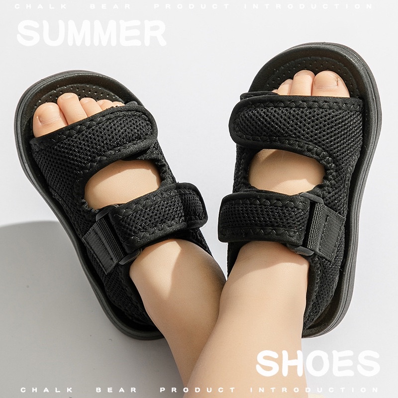 Sendal / Sandal Gunung Anak Chalk Bear / Sandal Anak / Sendal Anak / Sandal Gunung Anak Laki Laki / Perempuan / Sepatu Anak Laki Laki /Sepatu Anak Perempuan / Slop Anak laki Laki /Selop Anak Perempuan Premium/ Kids Shoes/ Children Shoes