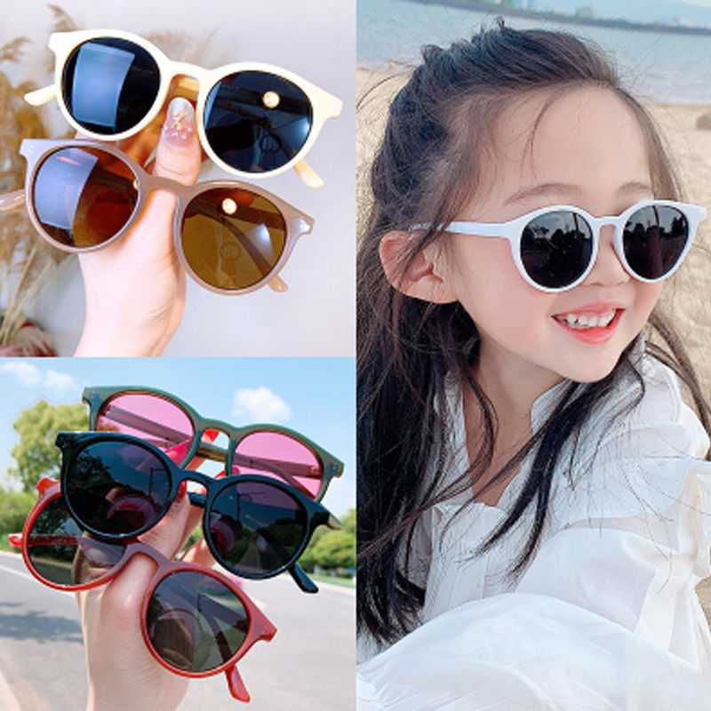 BV.ID KC611 KACAMATA FASHION ANAK RETRO  KACA MATA ULZZANG VINTAGE SUNGLASSES