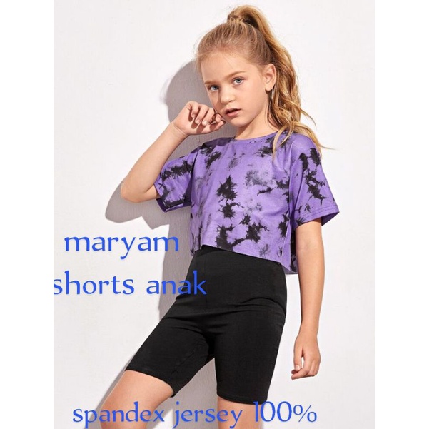 Celana Legging Short anak Perempuan/Celana pendek Daleman anak /Celana Streets Anak spandek/short pa