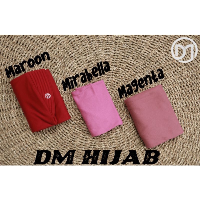 Jilbab kaos TC/DK/KH/PE kerudung instan hijab instant - hijab bergo - ukuran XL -DM hijab- hijab instant murah - hijab-2