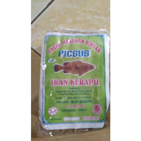 

piscus ikan krapu cemilan pedas