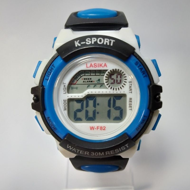 Jam Tangan Anak Digital Lasika Original F82 Tahan Air Best Seller