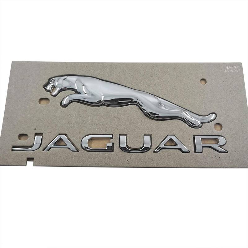 1 Set Stiker Emblem Logo Jaguar Leopard Kualitas Tinggi Untuk Mobil Jaguar