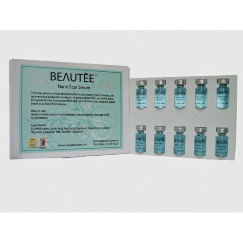 BEAUTEE NANO SCAR SERUM 1BOX/ NANO SCAR KRIM BEKAS LUKA