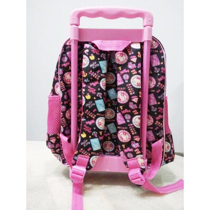 (PROMO) (PROMO) TAS TROLI RANSEL ANAK SD HELLO KITTY IMPORT ( LL )
