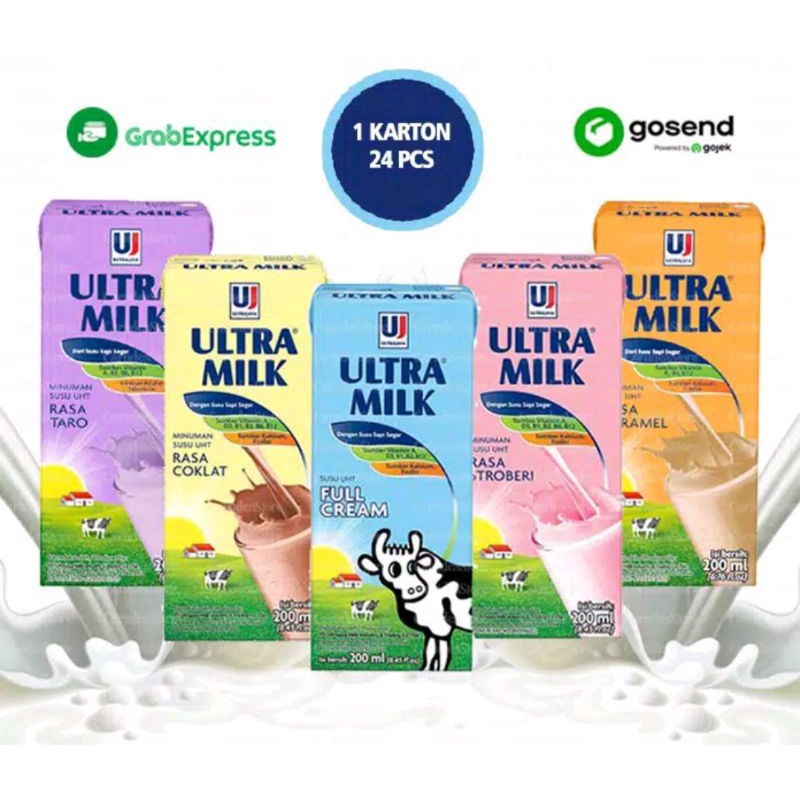 

Susu Ultramilk 200 ml All Varian