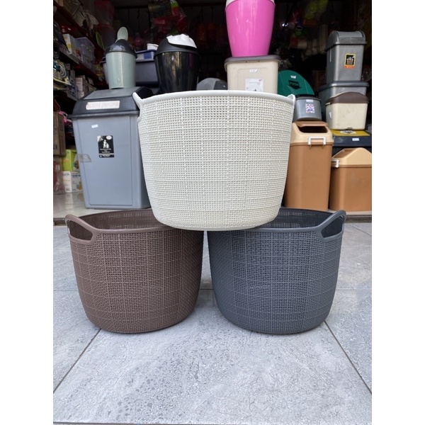 Keranjang Delima L Serbaguna/ Keranjang Mainan/ Keranjang Sayur/ Keranjang Buah Clio