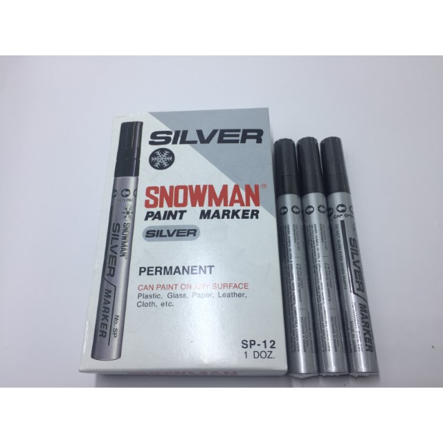 

Spidol Silver Snowman Marker SP-12 Med B