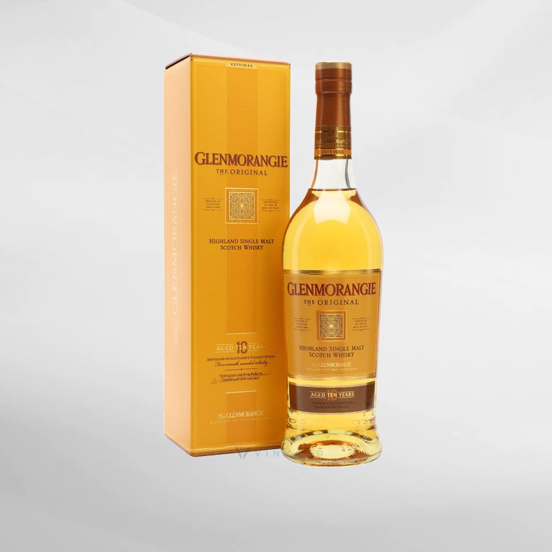 Glenmorangie The Original 10 Yo Single Malt Scotch Whisky 700 ml ( Original &amp; Resmi By Vinyard )