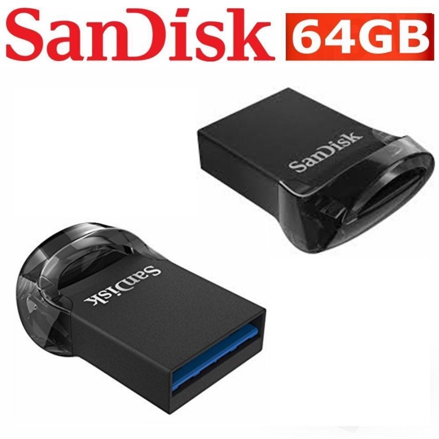 FLASHDISK 64GB CZ430/SANDISK ULTRA FIT USB 3.1 UP TO 130 MBps