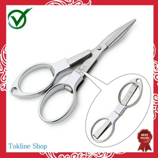 

Gunting Lipat Portable Stainless Steel Gunting Kertas Serbaguna Multifungsi