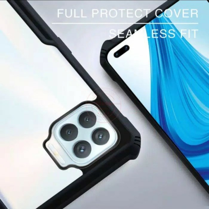S/P- CASING Case OPPO F17 PRO / RENO 4F  Shockproof Armor Transparent Premium Hardcase CASE SP