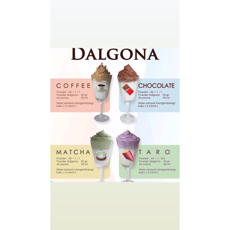 

DALGONA FOAM POWDER 1kg