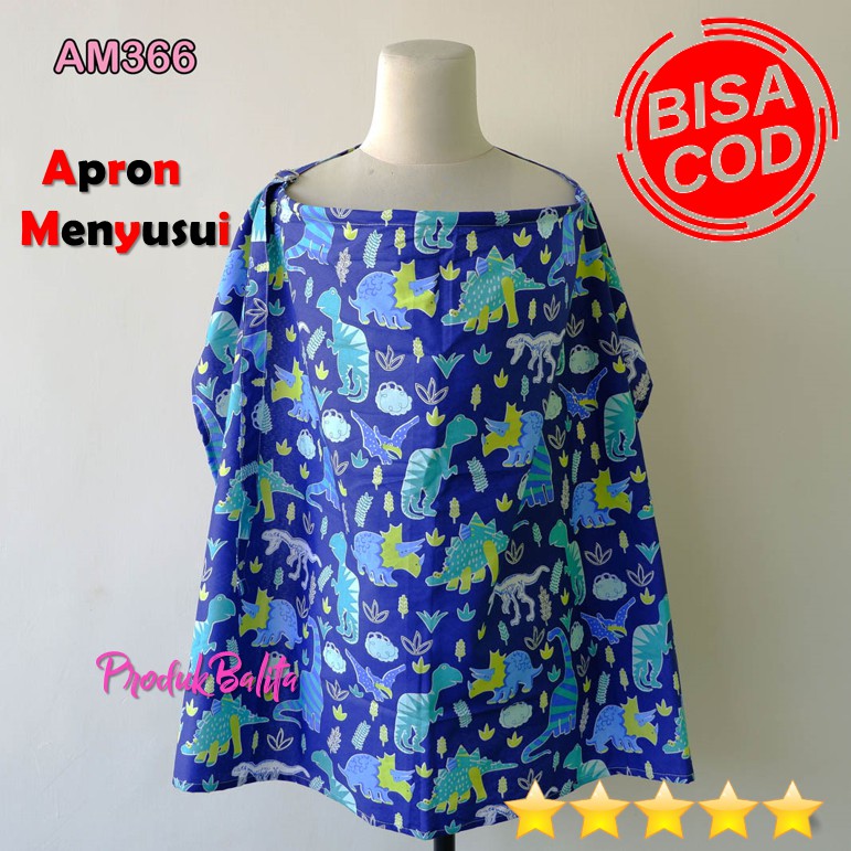 [ BISA BAYAR DITEMPAT ] Apron Menyusui Cover Nursing Wear Apron Melingkar New Motif Karakter Terlaris