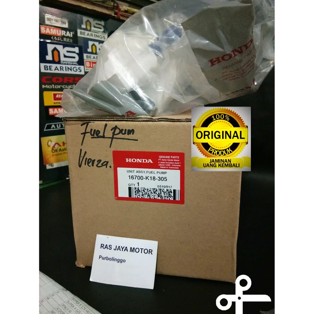 FUEL PUMP POMPA INJEKSI VERZA 150 ORI ORIGINAL AHM - 16700K18305