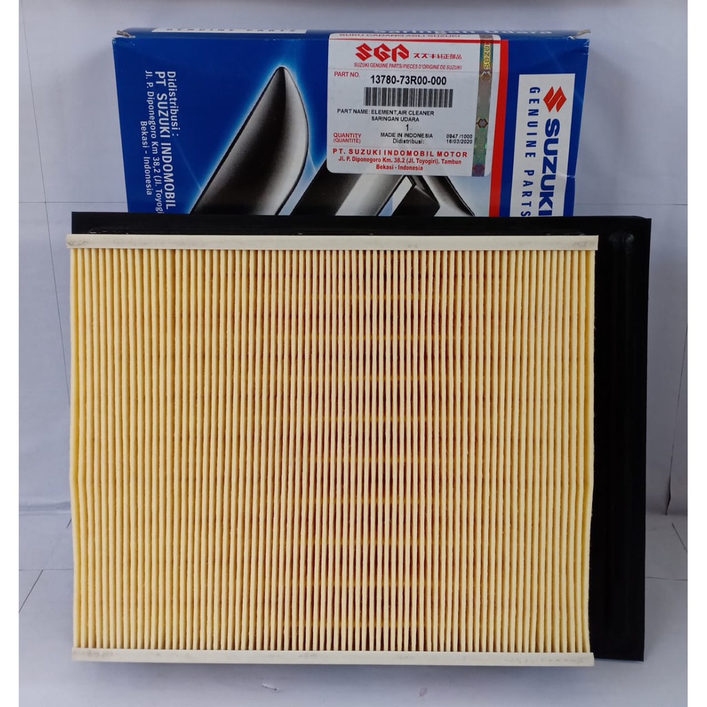 FILTER UDARA ALL NEW ERTIGA SUZUKI ASLI 13780-73R00 SGP