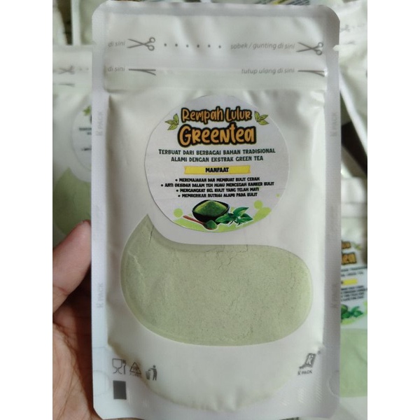 LULUR REMPAH GREEN TEA 40 GR