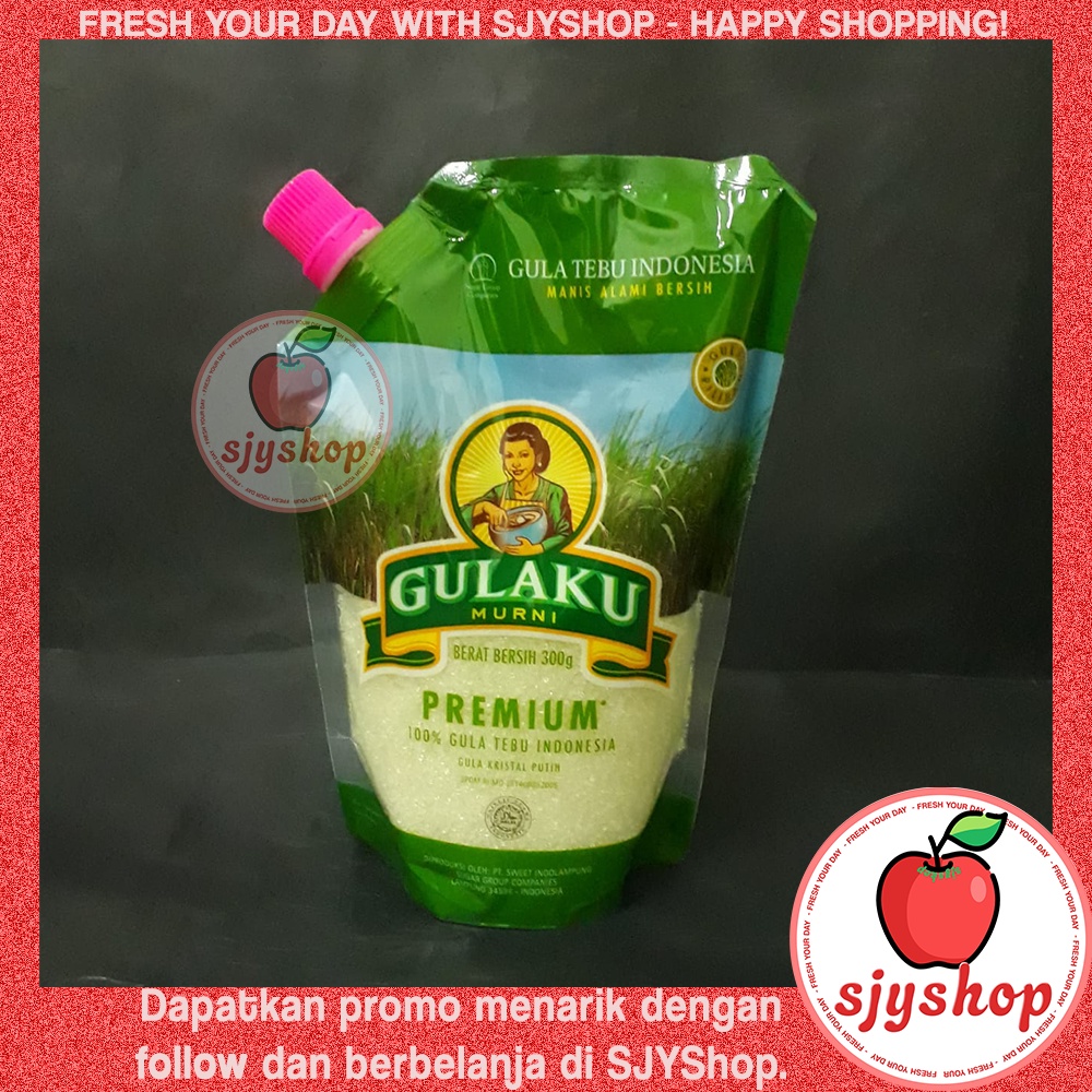 

Gulaku Pouch 300 Gram / Travel Portable Refill Gula - SJYShop