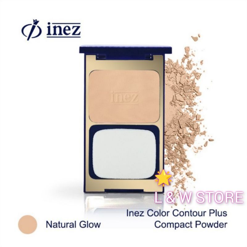 Inez Color Contour Plus Compact Powder (New case)