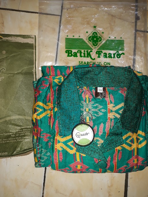 Gamis Batik Ayunda Motif Tapis Exclusive Faaro