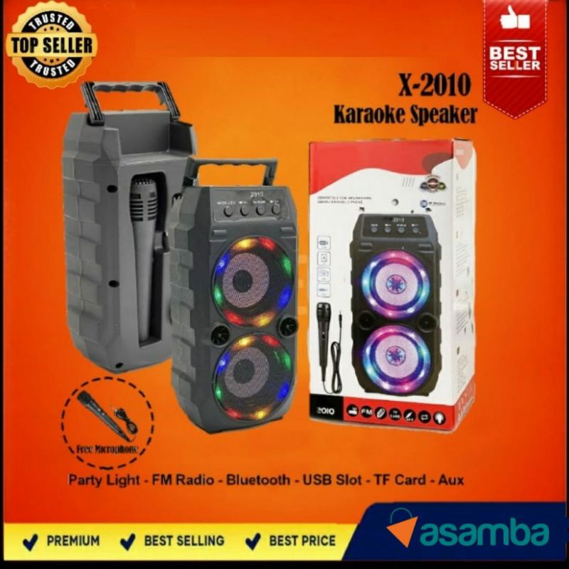 Speaker Bluetooth Karaoke SQRS 2008