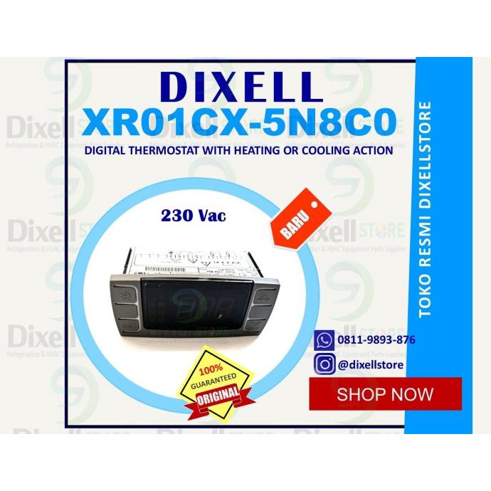 DIXELL XR01CX-5N8C0, 230 Vac inc. Probe ada stock