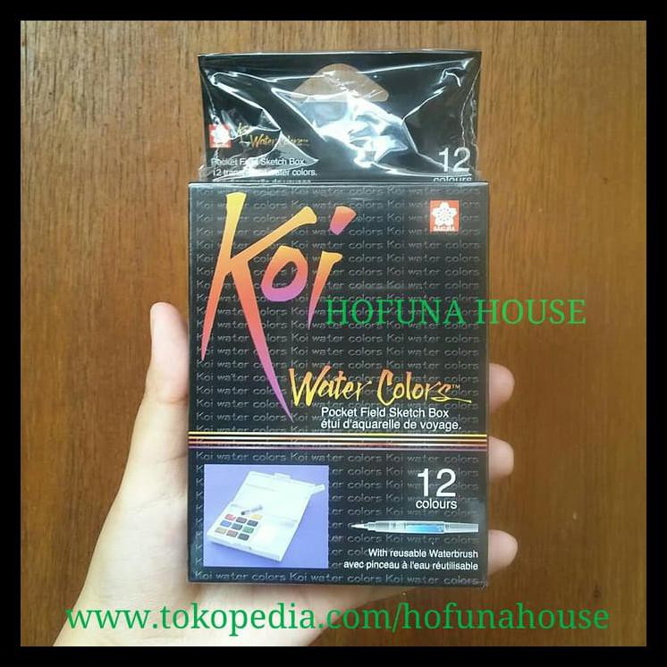 

TERBARU SAKURA KOI WATER COLOR 12 COLORS / CAT AIR WATERCOLOR PERALATAN MELUKIS MURAH TERLENGKAP
