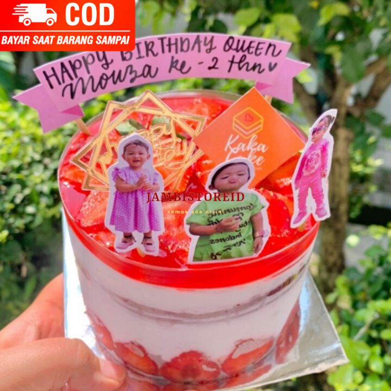 

(JAMBISTOREID) KHUSUS KOTA JAMBI JANGAN DIPESAN SEBELUM KONFIRMASI Mini Strawberry Short Cake Kue Valentine Anniversary Ulang Tahun Hari Ibu Teman Pink Merah Muda Jasa Kirim Titip Belanja Jambi Termurah