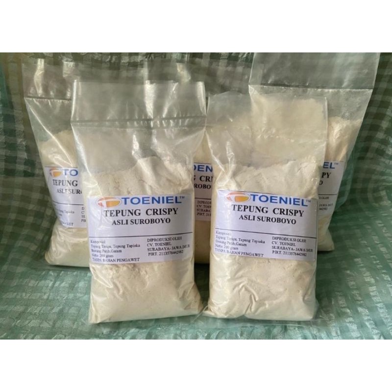 

TEPUNG CRISPY TOENIEL SERBA GUNA 200gr