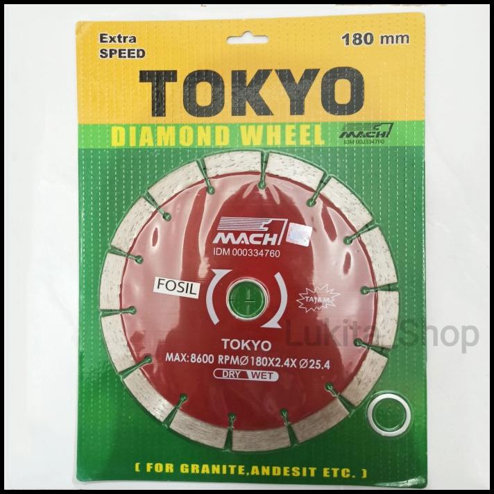 Mata Gerinda Keramik Tokyo 7 Inch