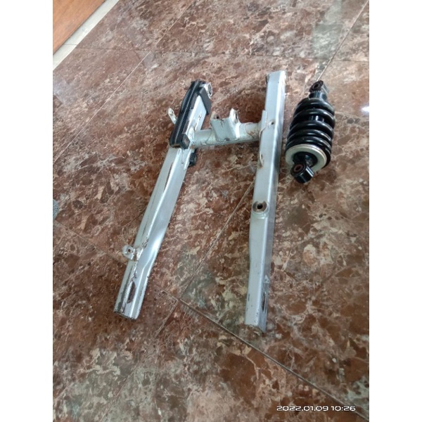 swing arem arm set monoshock jupiter mx new 135 cakram belakang original copotan