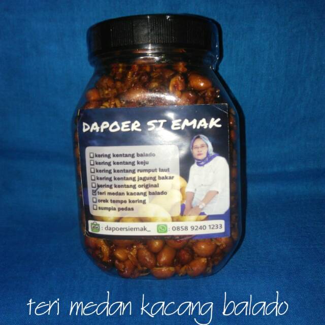 

Teri medan kacang balado