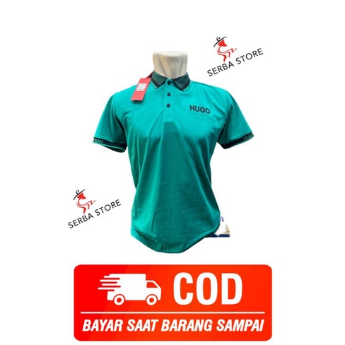 KAOS KERAH HUGO ORIGINAL