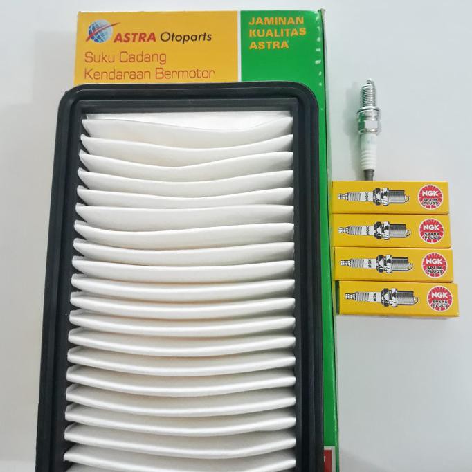 Paket Busi Filter Udara Ertiga NGK ASPIRA