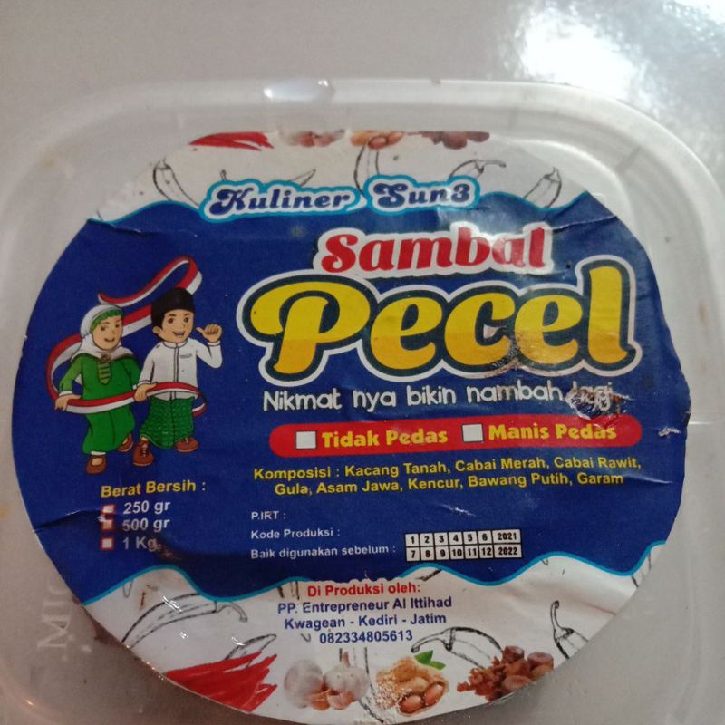 

sambal pecel kuliner sun3