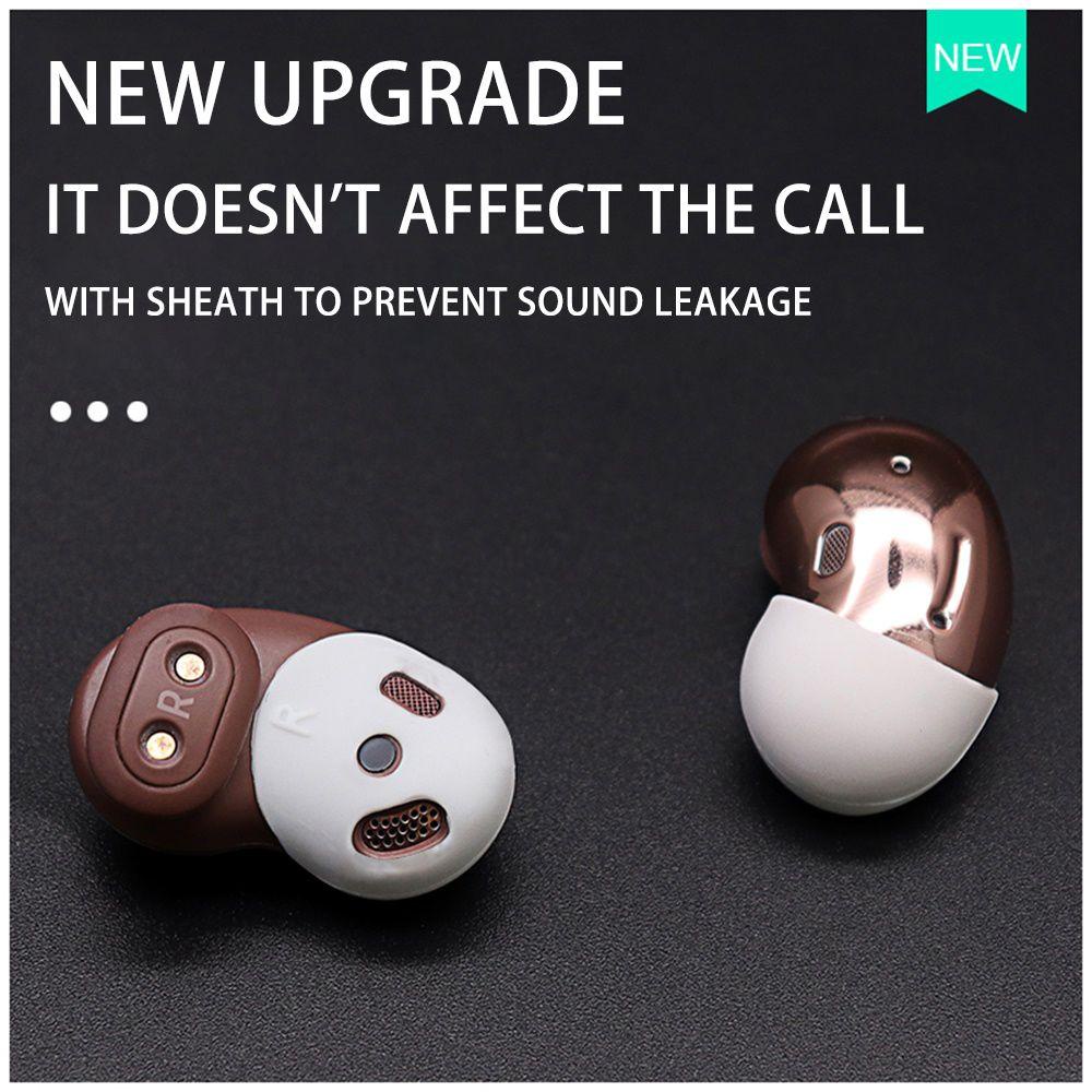 Suyo Earbud Silikon Cover Comfort Pelindung Lengan Warna Permen Ear pads Case Untuk Samsung Galaxy Buds Live