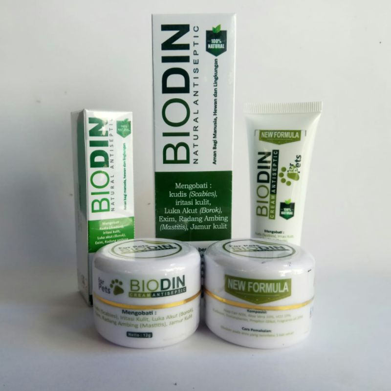 Paket Biodin Cream Plus Biodin Spray All Variant