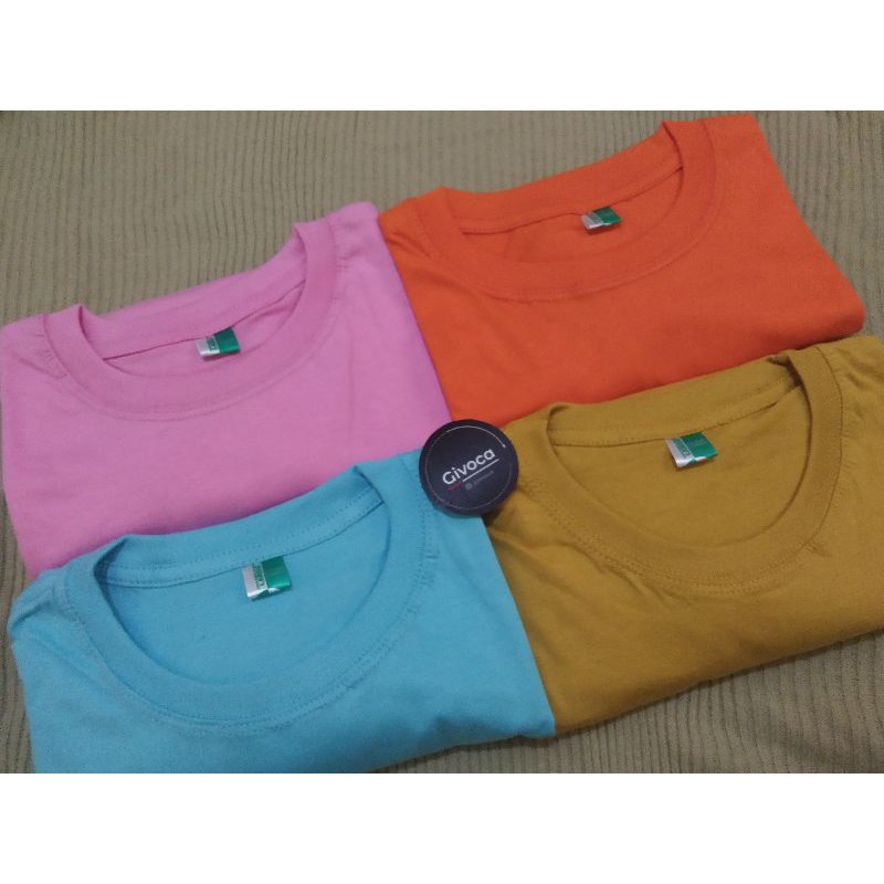 [PROMO] Kaos Polos Combed 30s Premium Unisex / Kaos combed 30s pendek