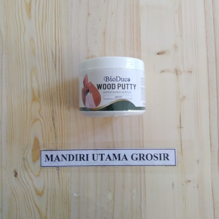 dempul kayu duco / wood putty white / dempul putih cup 600 gr