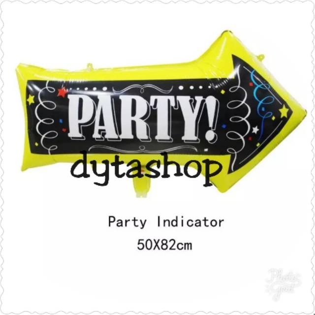 BALON FOIL TANDA PANAH (PARTY)