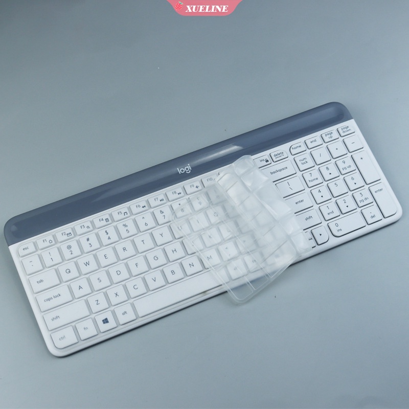 Cover Pelindung Keyboard Bahan Silikon Anti Debu Untuk Logitech MK470 K580 (ZXL)