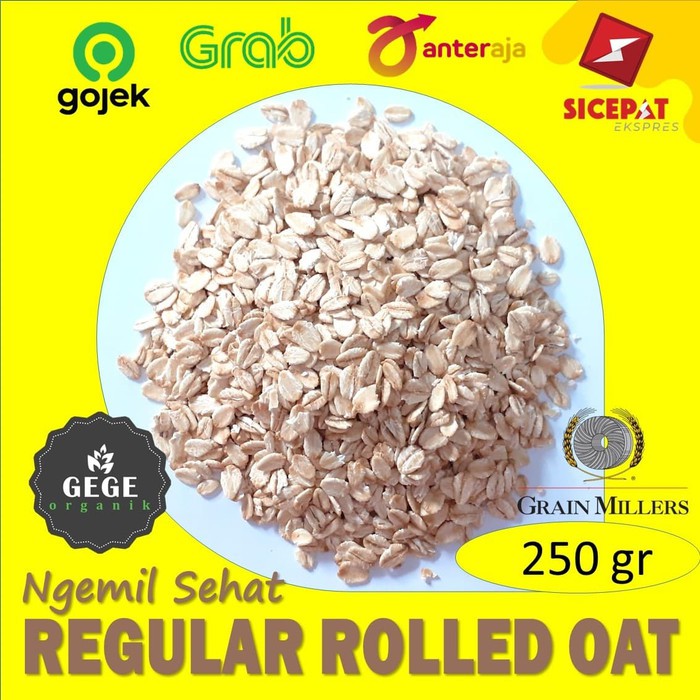 

Gandum Utuh Regular Rolled Oat 250 gram