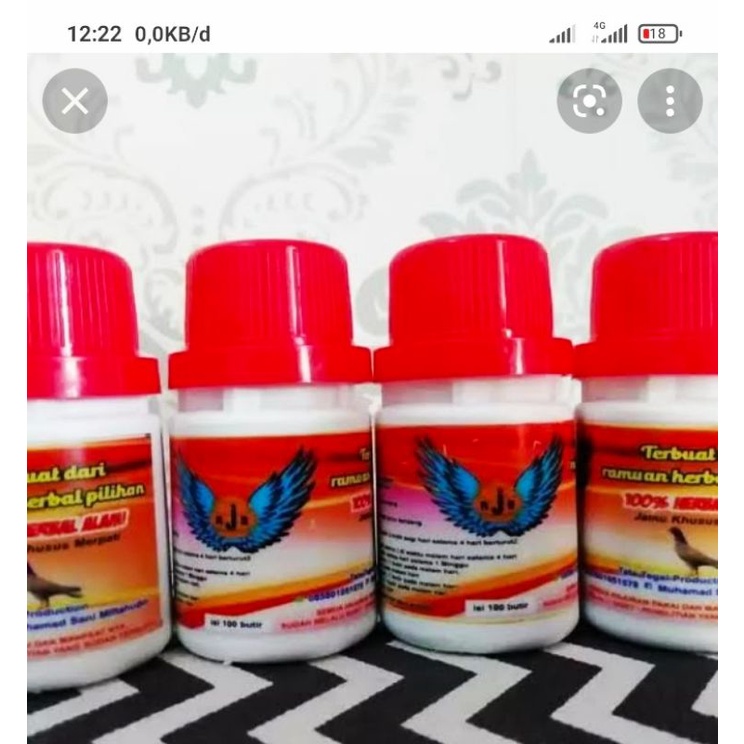 JAMU MERPATI RJB