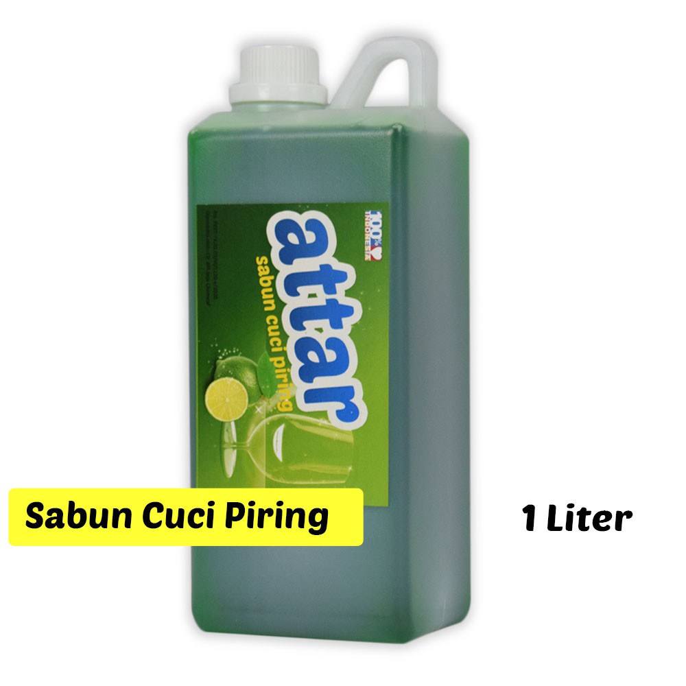 Jual Sabun Cuci Piring ATTAR 1 Liter, Sabun Pencuci Piring Shopee