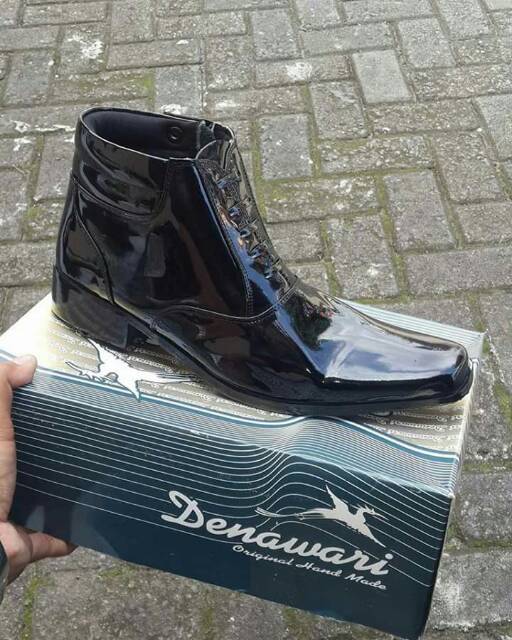 SEPATU PDH KULIT SEPATU DENAWARI