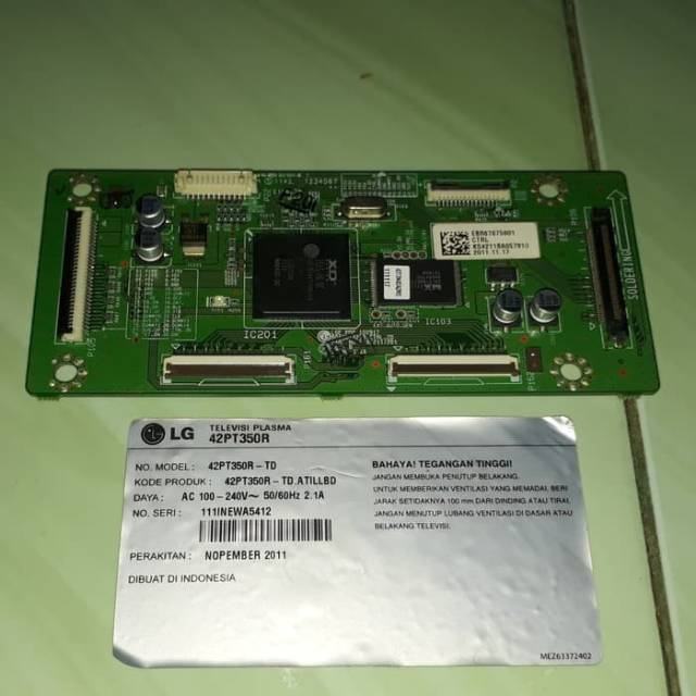 TCon T Con Ticon LG 42PT350R 42PT350